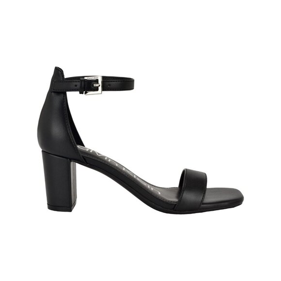 Calvin Klein Women's Nolene Ankle Strap Block Heel Sandals - Picture 2 of 4